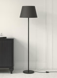 Divine Trends Floor Lamp Standing Modern Black 5ft Height with Black Lamp Shade 16 inches