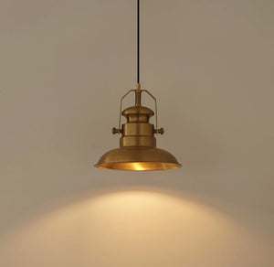 Divine Trends Sailors Antique Brass Hanging Lamp For Living Room | Hanging Lights for Living Room, Bedroom | Ceiling Lamps for Home Decoration- Pack of 1