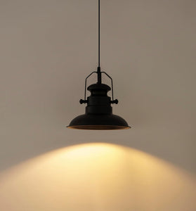 Divine Trends Sailors Polished Black Hanging Light For Living Room | Hanging Lights for Living Room, Bedroom | Ceiling Lamps for Home Decoration- Pack of 1