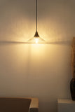 Divine Trends Diamond Cut Glass Pendant Hanging Light with Antique Brass Finish- Pack of 1