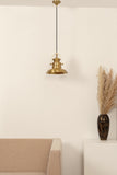 Divine Trends Sailors Antique Brass Hanging Lamp For Living Room | Hanging Lights for Living Room, Bedroom | Ceiling Lamps for Home Decoration- Pack of 1