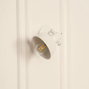 Divine Trends White Focus Wall Lamp with Rotation Adjustment