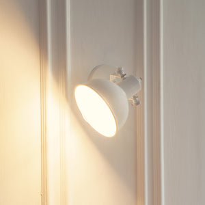 Divine Trends White Focus Wall Lamp with Rotation Adjustment