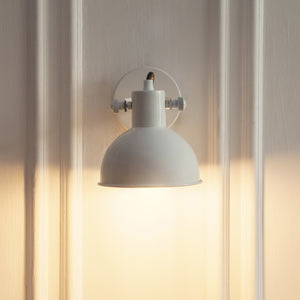 Divine Trends White Focus Wall Lamp with Rotation Adjustment