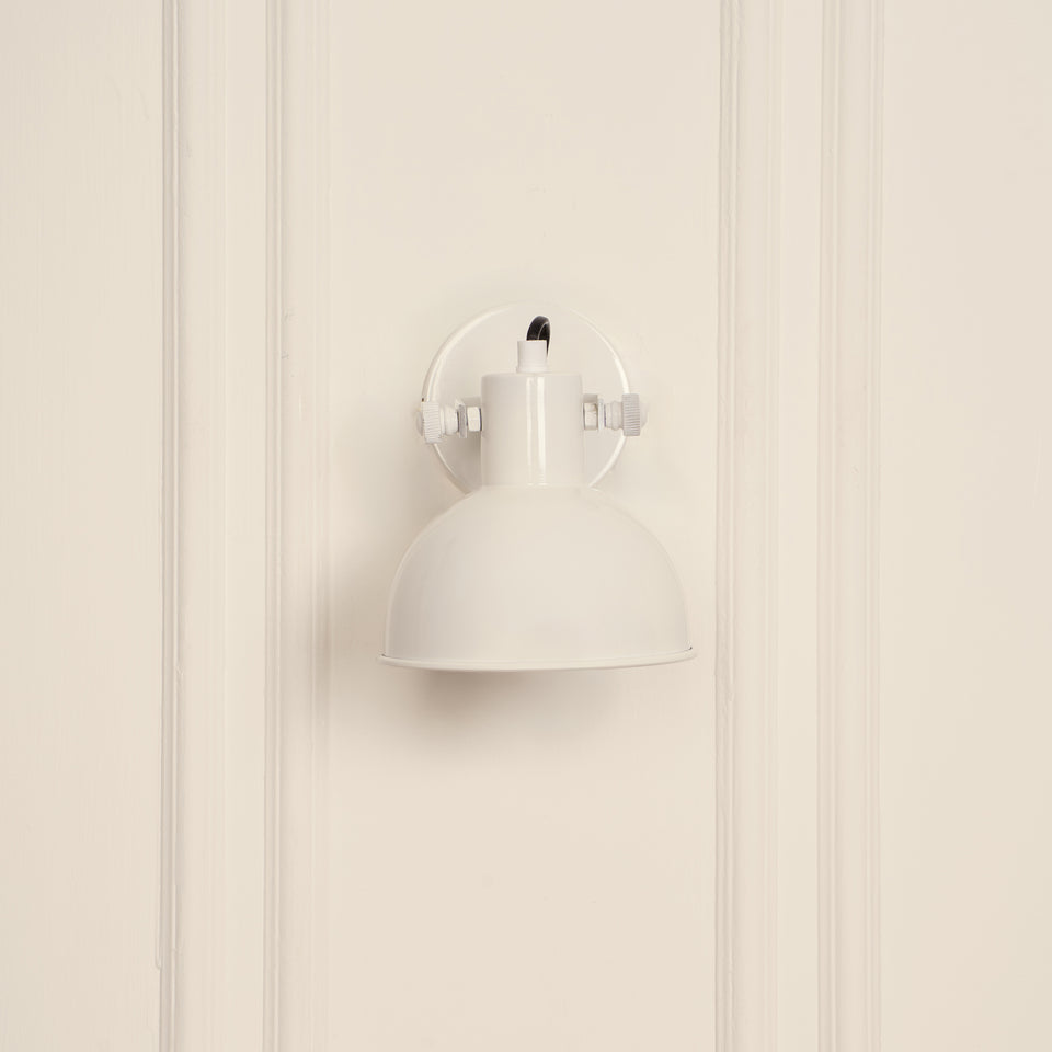 Divine Trends White Focus Wall Lamp with Rotation Adjustment