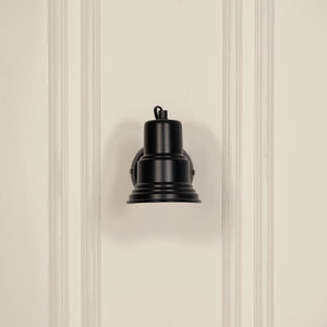 Divine Trends Black Polished Finish Focus Wall Lamp with Double Movement